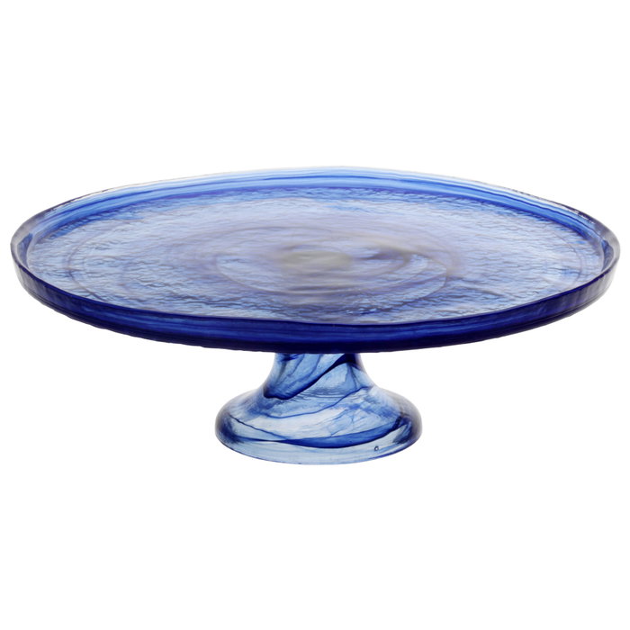 Avet Pastelera Con Pie Azul Diámetro 28 cm Avet Pastelera Con Pie Azul Diámetro 28 cm